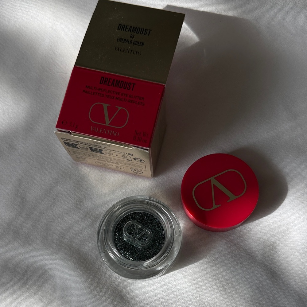 Valentino Dreamdust Cheek & Eye in Emerald Green NEW